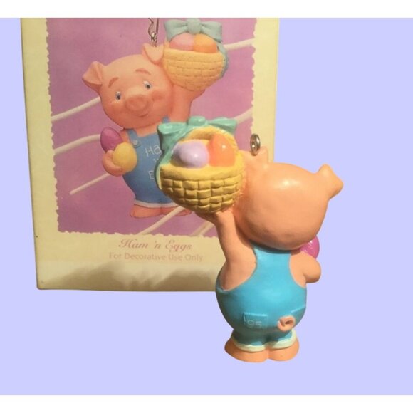 Hallmark  Ham & Eggs 1995 Easter Collection Keepsake Ornament - Picture 3 of 5